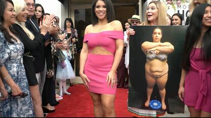 Elyse Messing at her Wedding