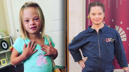 Sofia Sanchez at 7 / Sofia Sanchez at 14