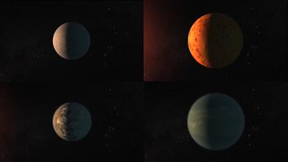 Newly discovered planets
