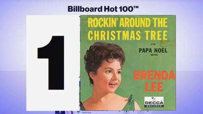 Brenda Lee album cover on the Billboard Hot 100