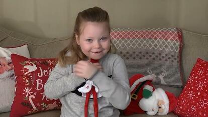 Girl with Dravet Syndrome