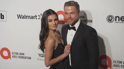 Hayley Erbert, and Derek Hough