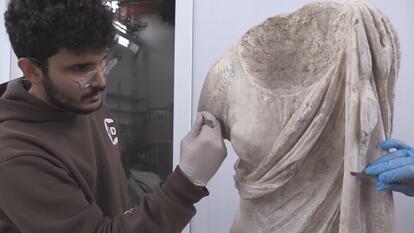 Moses Statue uncovered in Turkey