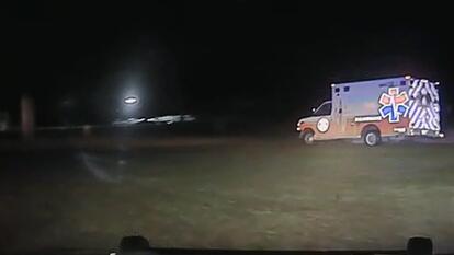 Stolen ambulance
