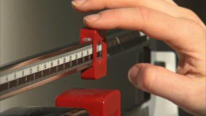Doctors say the average person gains between one-half to one pound during the holiday season.