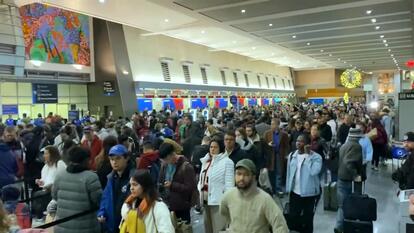 Crowded Airport