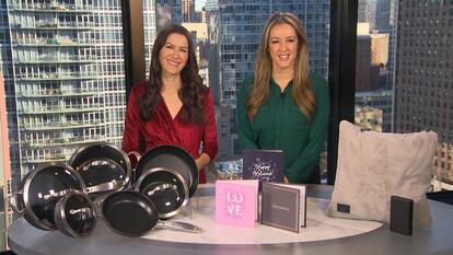  Inside Deals: Cookware Set, Video Gift Book, Cordless Heated Blanket, Cape, & Pillow