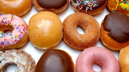 A stock image of Krispy Kreme Donuts