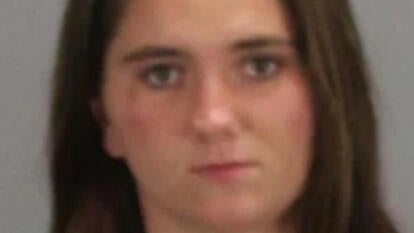 A mugshot of Hannah Payne