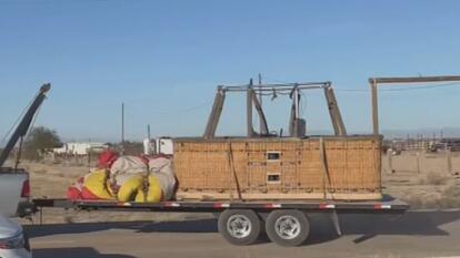 site of hot air balloon crash