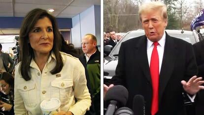 Nikki Haley/ Donald Trump