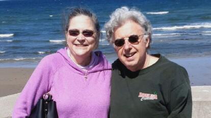 Roxanne Doucette and her husband