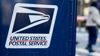 A Generic USPS Office Mailbox