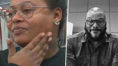 Secret Santa recipient / Tyler Perry