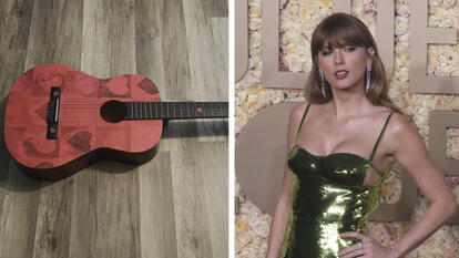 Autographed Guitar / Taylor Swift