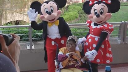 106-year-old Magnolia Jackson celebrated her birthday at Walt Disney World.