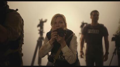 Kirsten Dunst in 'Civil War' 