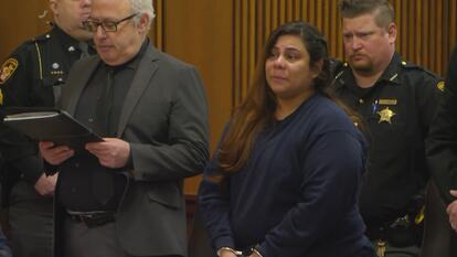 Kristel Candelario in court