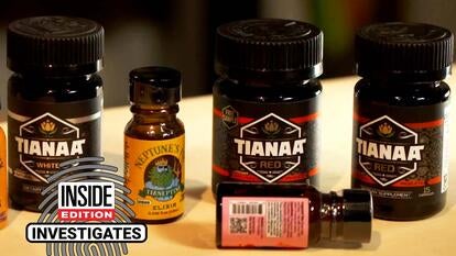 Bottles of Tianaa and Neptune's Fix