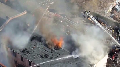 A fire broke out at Our Lady of the Rosary of Pompeii in Brooklyn, New York, during an Easter mass.