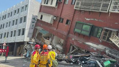 At least 9 people are dead after a 7.4 magnitude earthquake struck Taiwan.