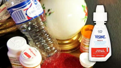 Water bottle/ Eye drops