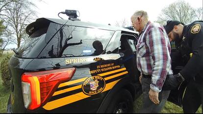 Police Bodycam Shows Cops Meeting Man Who Shot Uber Driver