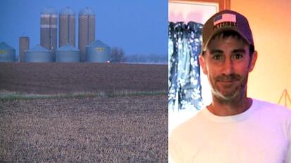 Farm field, Missing man David Schultz