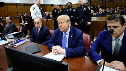 Donald Trump In Court