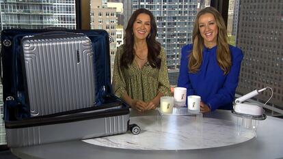 Inside Deals: Hardside Spinner Set, Soy Wax Candles, 2-in-1 Steamer & Iron