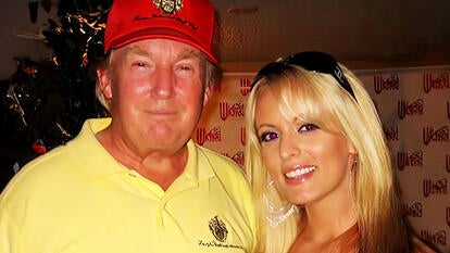 Donald Trump and Stormy Daniels