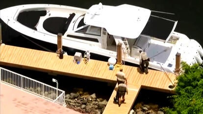 Police investigate boat