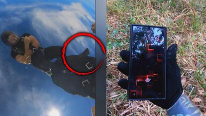 Skydiver Loses Cellphone Mid-Air
