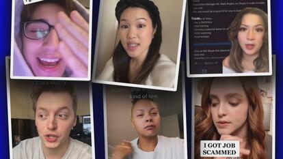 College kids who were scammed. 