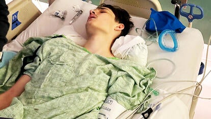 Paralyzed teen, Anakin Zehring