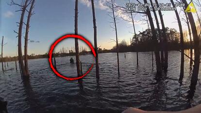 Cop Jumps Into Pond to Rescue Missing Little Boy 