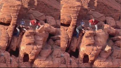 2 Tourists Accused of Destroying Ancient Rock Formation Face Federal Charges