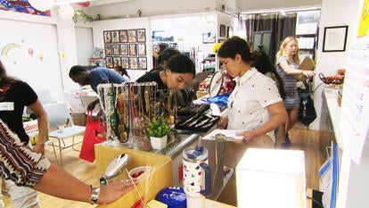 Ilze Thielmann created Little Shop of Kindness inside a Seventh-day Adventist Church to help meet the needs of asylum seekers and migrants in New York.