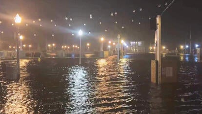 flooded streets