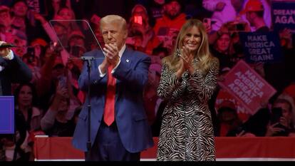 Melania and Donald Trump