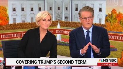 hosts of 'Morning Joe' speaking on camera