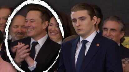 Elon Musk Among Tech Tycoons at Donald Trump's Inauguration