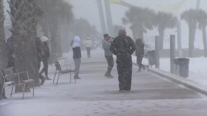 Florida Rare Snowstorm