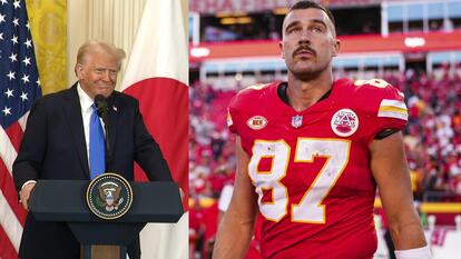 President Trump / Travis Kelce