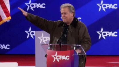 Steve Bannon joins Elon Musk in using a salute some say is controversial, antisemetic, and dangerous.