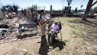 Man Serenades His Wife