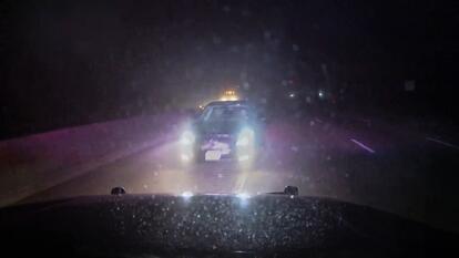 Drunk Driving Suspect Slams Vehicle Into Officer Patrol Car