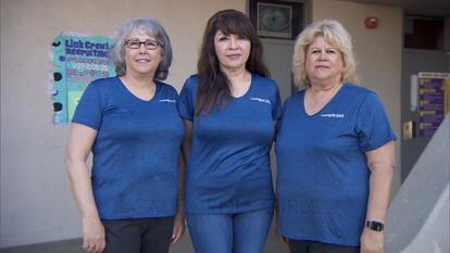 Cheryl Sanchez Simmons, Rose Morales and Tina McKillip 