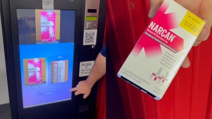 Narcan vending machine/dose of Narcan