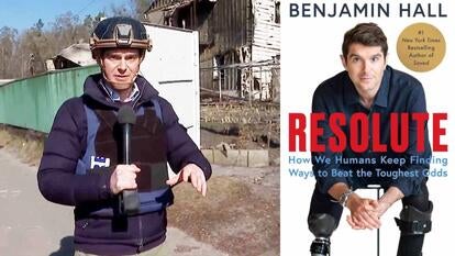 Reporter in war attire / book cover